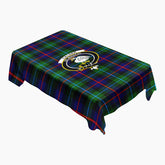 Calder (Calder-Campbell) Tartan Crest Tablecloth